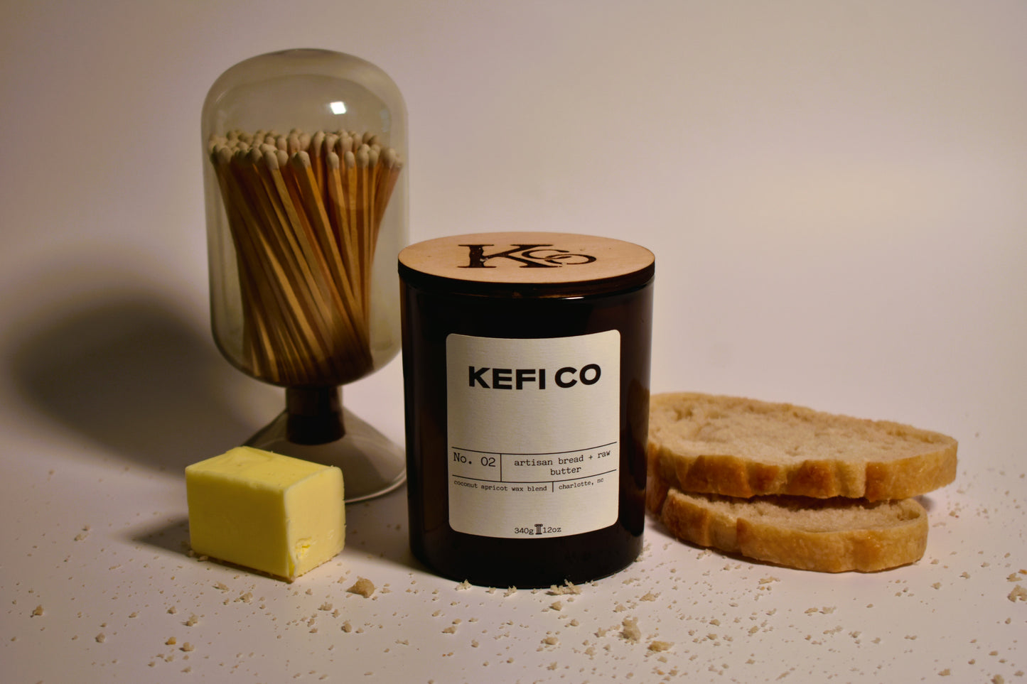 No. 02 - artisan bread + raw butter