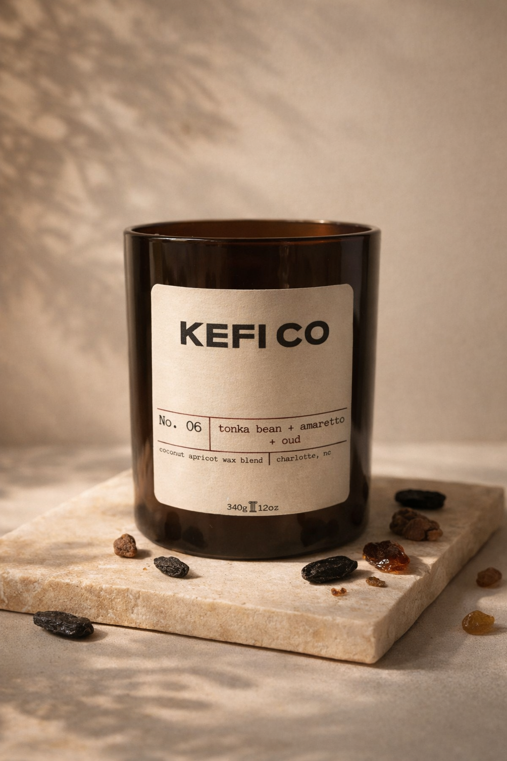 No. 06 - tonka bean + amaretto + oud