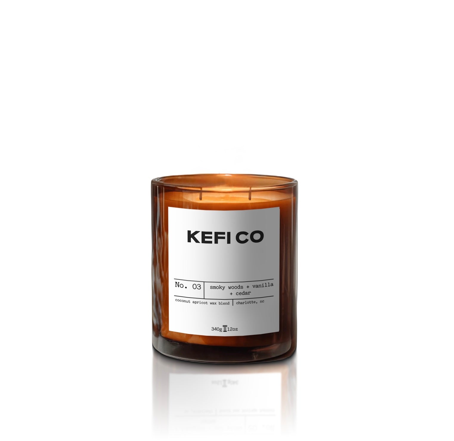 No. 03 - smoky woods + vanilla + cedar – Kefi Co