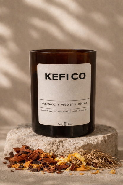 rosewood + vetiver + citrus