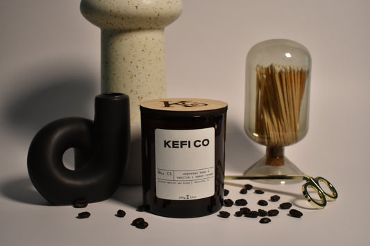 No. 01 - espresso bean + sweet cream + vanilla