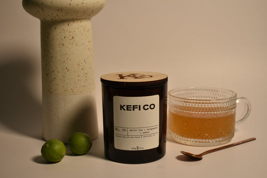 No. 05 - white tea + bergamot + amber