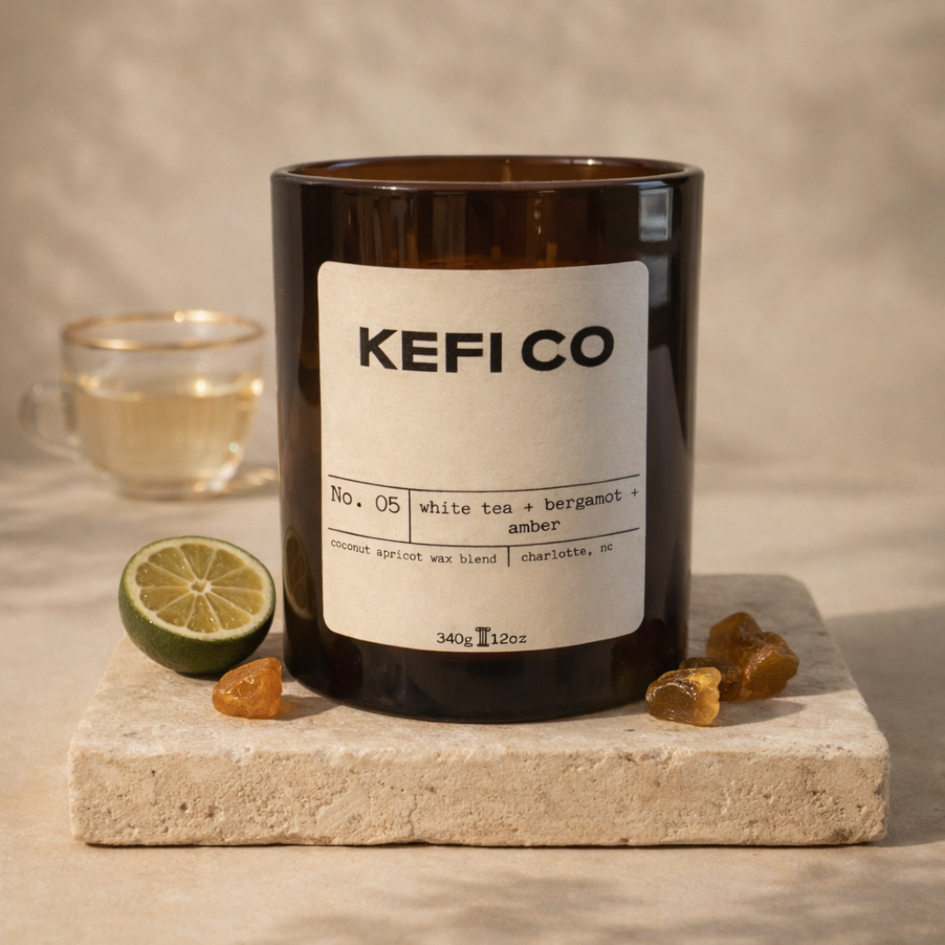 No. 05 - white tea + bergamot + amber