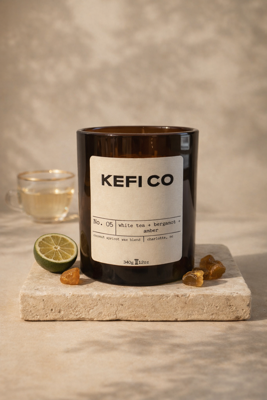 No. 05 - white tea + bergamot + amber